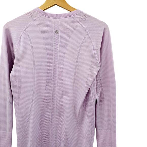 Lululemon light purple long sleeve swiftly tech tee - Picture 1 of 7